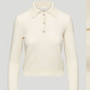 Wilfred Cream Button Down Collared Shirt